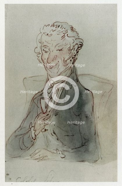 Colonel Seaham, late 18th-early 19th century.  Creator: Thomas Rowlandson.