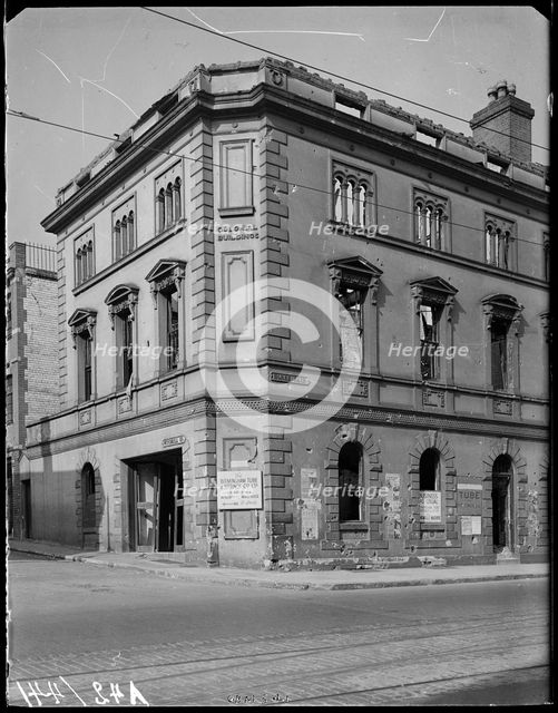 Colonial Buildings, 7 Horsefair, Ladywood, Birmingham, 1941. Creator: George Bernard Mason.