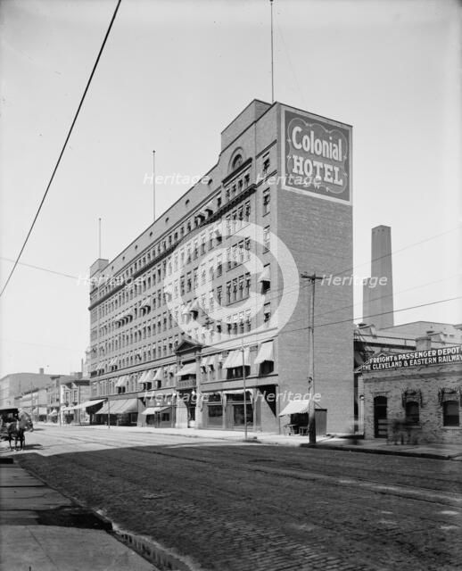 Colonial Hotel, Cleveland, ca 1900. Creator: Unknown.