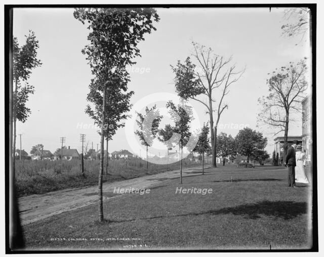 Colonial Hotel, Mt. Clemens, Mich., c1903. Creator: Unknown.