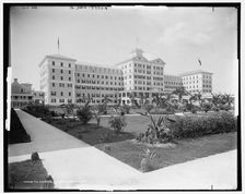 Colonial Hotel, Nassau, Bahama Isl'ds., 1901. Creator: William H. Jackson