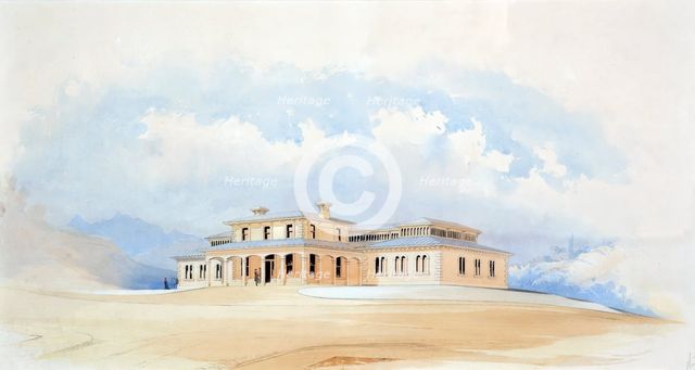 Colonial Museum, Wellington, 1865. Creator: George O'Brien.