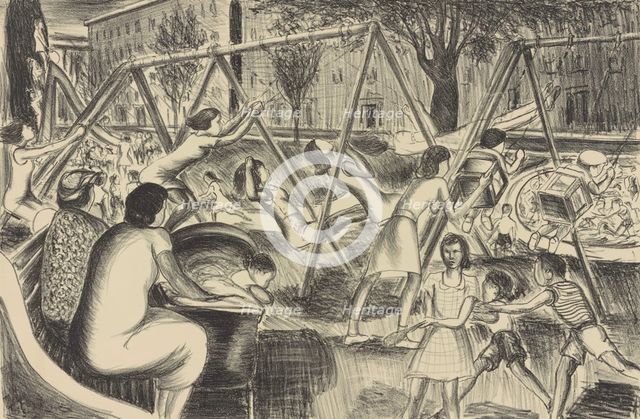 Colonial Park, ca.1935 - 1943. Creator: Richard William Lindsey.