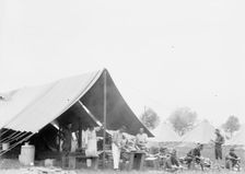 Colonial Rifles - Reunion of G.A.R. And Confederate Veterans Who Had Fought At Gettysburg..., 1913. Creator: Harris & Ewing