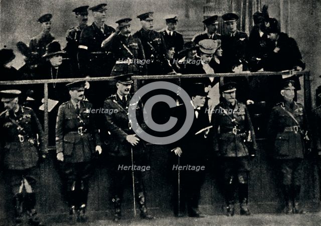 'Colonial Troops March Through London', 1919, (1945). Creator: Unknown.