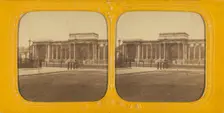 Colonnade de Hyde Park, 1860s. Creator: Adolphe Block