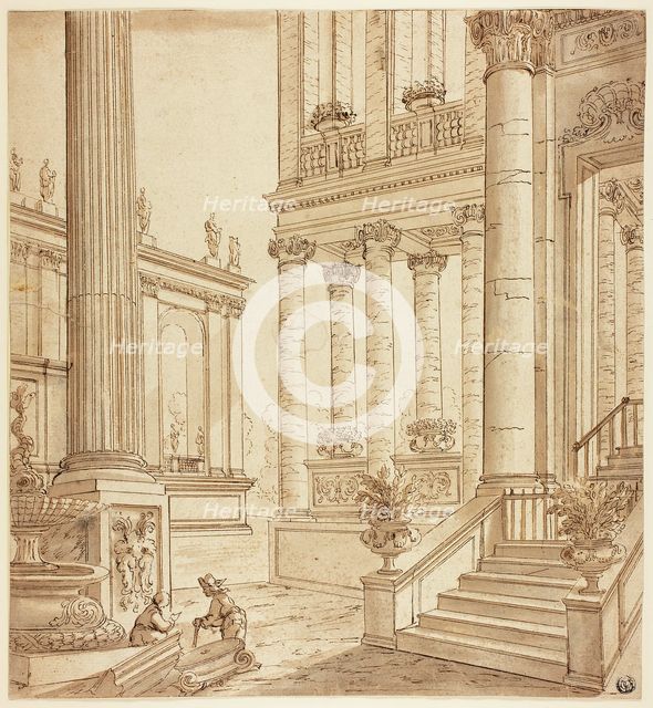 Colonnade Portico, n.d. Creator: Unknown.