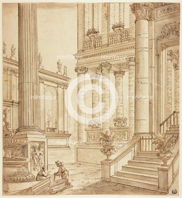 Colonnade Portico, n.d. Creator: Unknown.