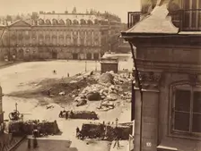 Colonne Vendôme, 1871. Creator: Franck