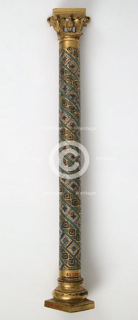 Colonnette from a Reliquary Shrine, German, ca. 1175-1200. Creator: Unknown.