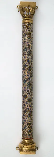 Colonnette from a Reliquary Shrine, German, ca. 1175-1200. Creator: Unknown