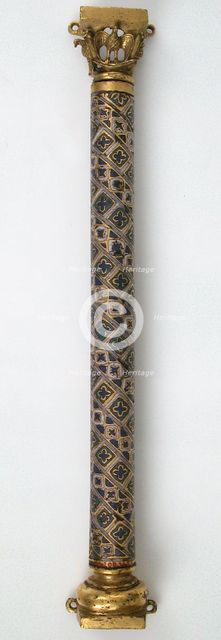 Colonnette from a Reliquary Shrine, German, ca. 1175-1200. Creator: Unknown.