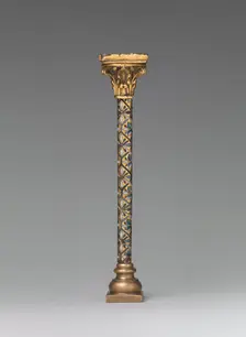 Colonnette from a Reliquary Shrine, German, ca. 1175-1200. Creator: Unknown