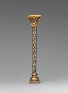 Colonnette from a Reliquary Shrine, German, ca. 1175-1200. Creator: Unknown