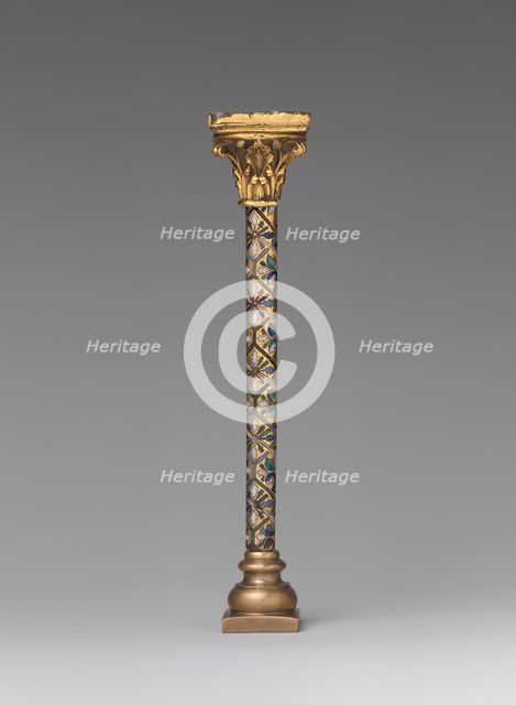Colonnette from a Reliquary Shrine, German, ca. 1175-1200. Creator: Unknown.