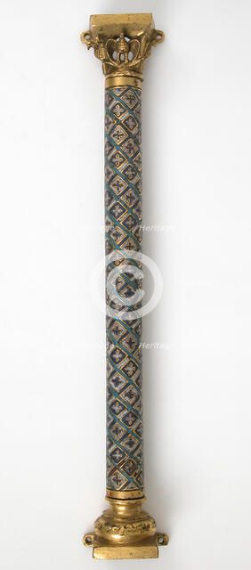 Colonnette from a Reliquary Shrine, German, ca. 1175-1200. Creator: Unknown.
