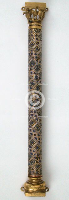 Colonnette from a Reliquary Shrine, German, ca. 1175-1200. Creator: Unknown.