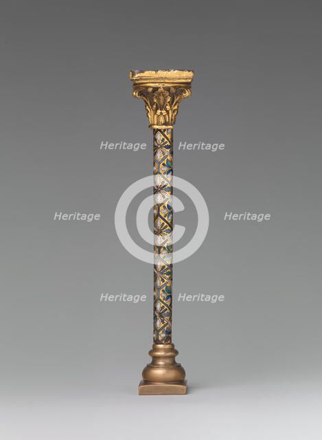 Colonnette from a Reliquary Shrine, German, ca. 1175-1200. Creator: Unknown.