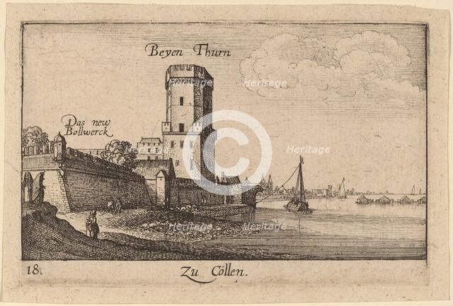 Cologne, 1635. Creator: Wenceslaus Hollar.