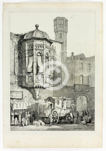 Cologne, 1833. Creator: Samuel Prout.