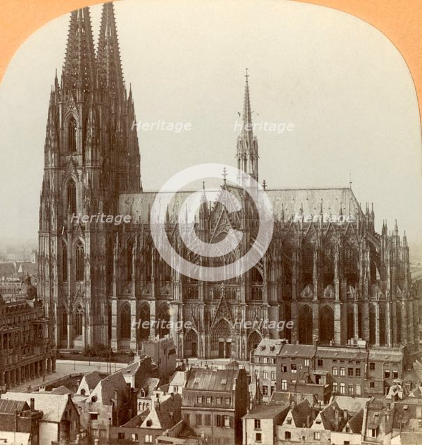'Cologne Cathedral, Cologne, Germany', c1900. Creator: Keystone View Company.