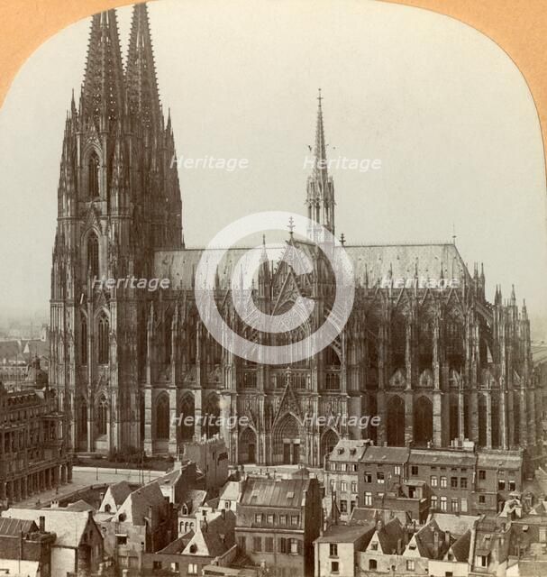 'Cologne Cathedral, Cologne, Germany', c1900. Creator: Keystone View Company.