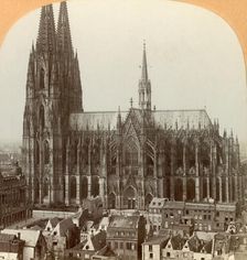 Cologne Cathedral, Cologne, Germany c1900. Creator: Keystone View Company