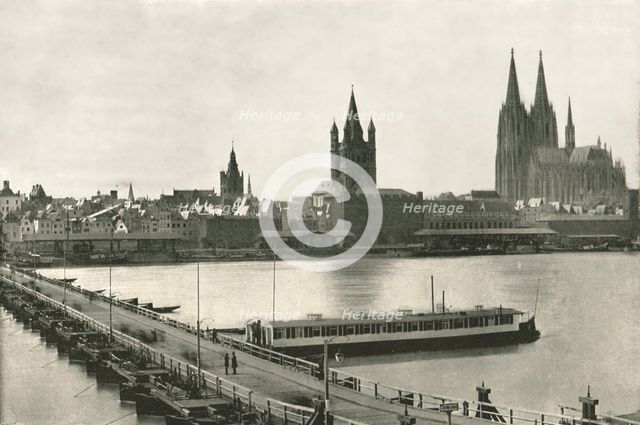 Cologne, Germany, 1895.  Creator: Francis Frith & Co.