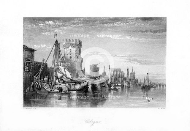 Cologne, Germany, 19th century.Artist: W Miller