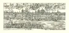 Cologne on the Rhine in 1530 Creator: Unknown