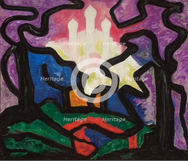 Color Composition No. 106, 1919. Creator: Heemskerck, Jacoba van (1876-1923).