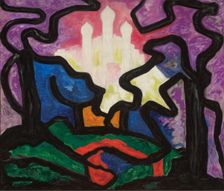 Color Composition No. 106, 1919. Creator: Heemskerck, Jacoba van (1876-1923)