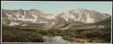 Colorado, Gray's and Torrey's Peaks, c1898. Creator: William H. Jackson