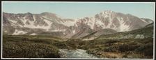 Colorado, Gray's and Torrey's Peaks, c1898. Creator: William H. Jackson