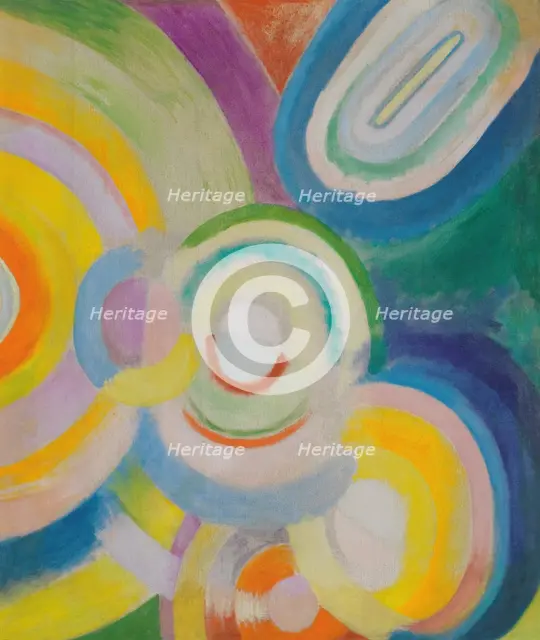 Colored Discs , 1913. Creator: Delaunay, Robert (1885-1941).