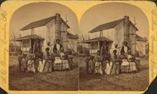 Colored group, Florida, c1850-c1930. Creator: A. D. Bonney