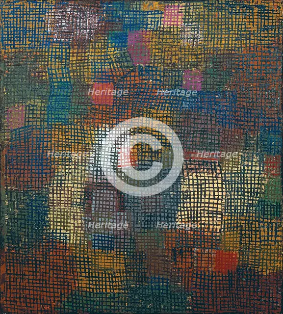 Colors from a Distance, 1932. Creator: Klee, Paul (1879-1940).