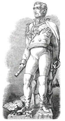 Colossal Statue of the Duke of Wellington, 1850. Creator: Unknown