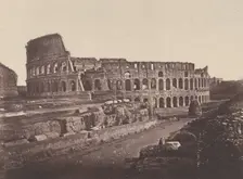 Colosseo (Anfiteatro di Flavio), 1848-52. Creator: Eugène Constant