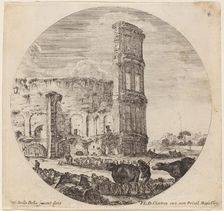 Colosseum, 1646. Creator: Stefano della Bella
