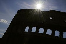 Colosseum or Flavian Amphitheatre, Rome, Italy, 2009. Creator: LTL