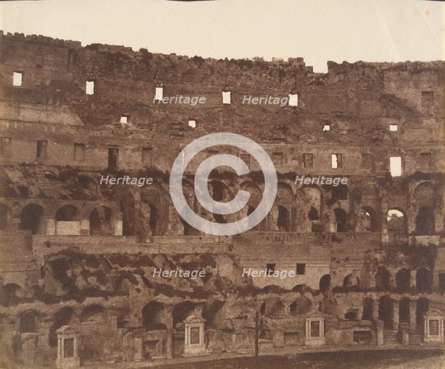 Colosseum, Rome, 1850s. Creator: George Wilson Bridges.