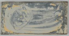 Colour mixing stone that belonged to Jean Moulin, between 1919 and 1938. Creator: Unknown