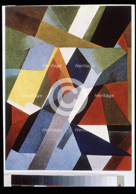 Colour rhythm, 1921. Artist: Exter, Alexandra Alexandrovna (1882-1949)