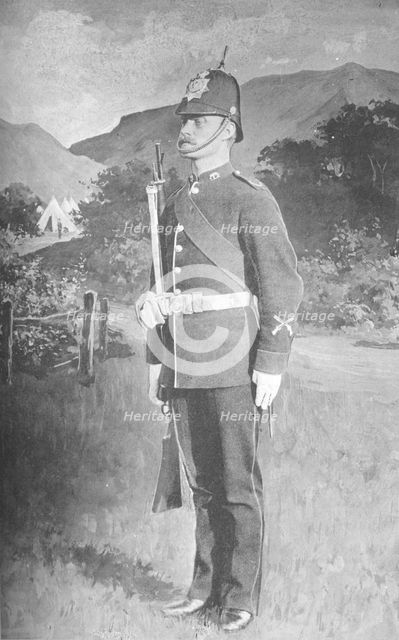 'Colour-Sergeant, The Connaught Rangers', c1880. Artist: Gregory & Co.