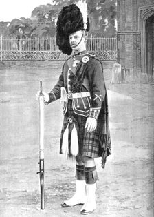 Colour-Sergeant, The Queen's Own Cameron Highlanders c1880. Artist: Gregory & Co