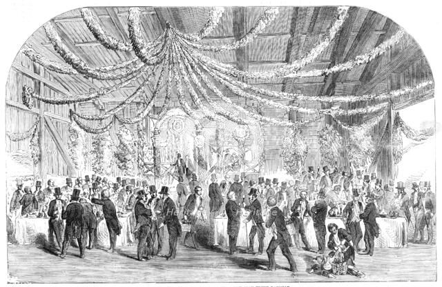 Collation, at the Opening of the Norwegian Trunk Railway, 1854. Creator: Unknown.