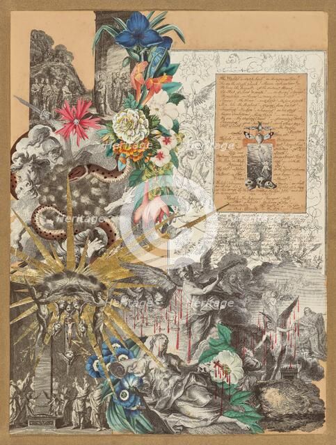 Collage, 1850s-1860s. Creator: John Bingley Garland.
