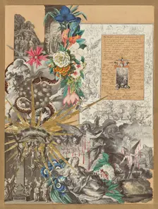 Collage, 1850s-1860s. Creator: John Bingley Garland