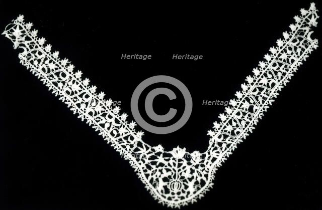 Collar (Made from a Border), Italy, c. 1600. Creator: Unknown.